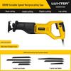 LUXTER Multi-Functional Handheld Reciprocating Saw for Woodworking
