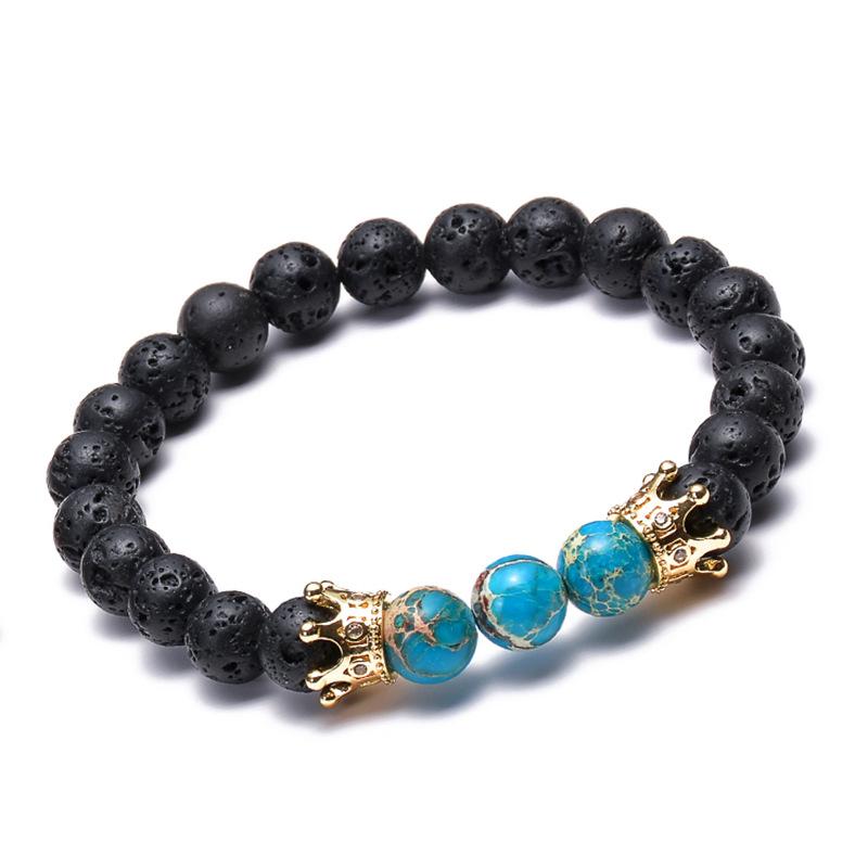 

JYL TS Bracelet Essential Oil Crown Design Aromatherapy Promotes Calm & Wellness emperor жувальна гумка кольору