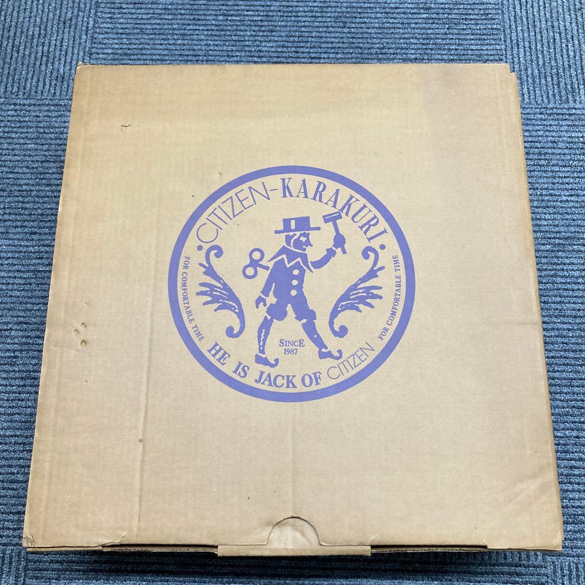 CITIZEN KARAKURI Citizen Karakuri Clock with box New unused KC-2610-1 C-475