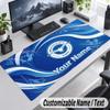Individualus vardas Tekstas Pelės kilimėlis Brighton & Hove Albion Futbolas Personalizuotas Stalo kilimėlis Darbui Ir Žaidimams