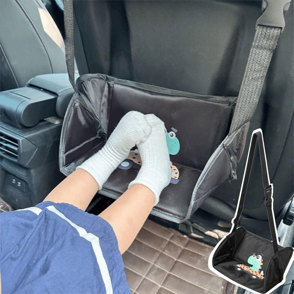 Foldable Travel Foot Rest Waterproof Car Seat Gap Leg Sling Hanging Foot Pad Road Trips