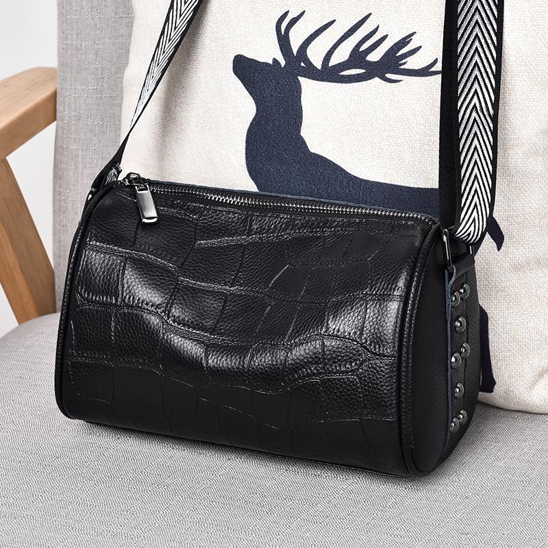 100% Genuine Cow Leather Luxury Handbags Women Bags Designer Ladies Crossbody Shoulder Bags for Women Top Quality Sac A Main New