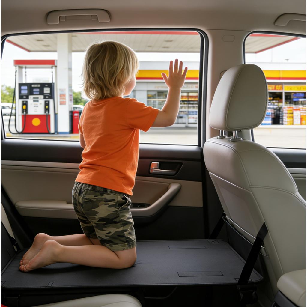 Estensore Sedile Viaggio Bambini Aereo Auto Estensione Pad Letto da Viaggio Bambini Piede Sospeso Pad