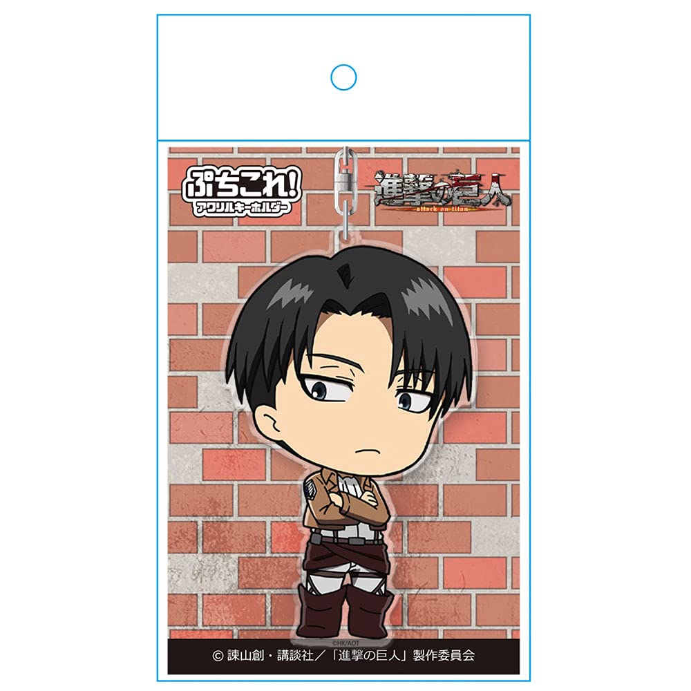 Attack On Titan Petit Acrylic Keychain Levi Colle!