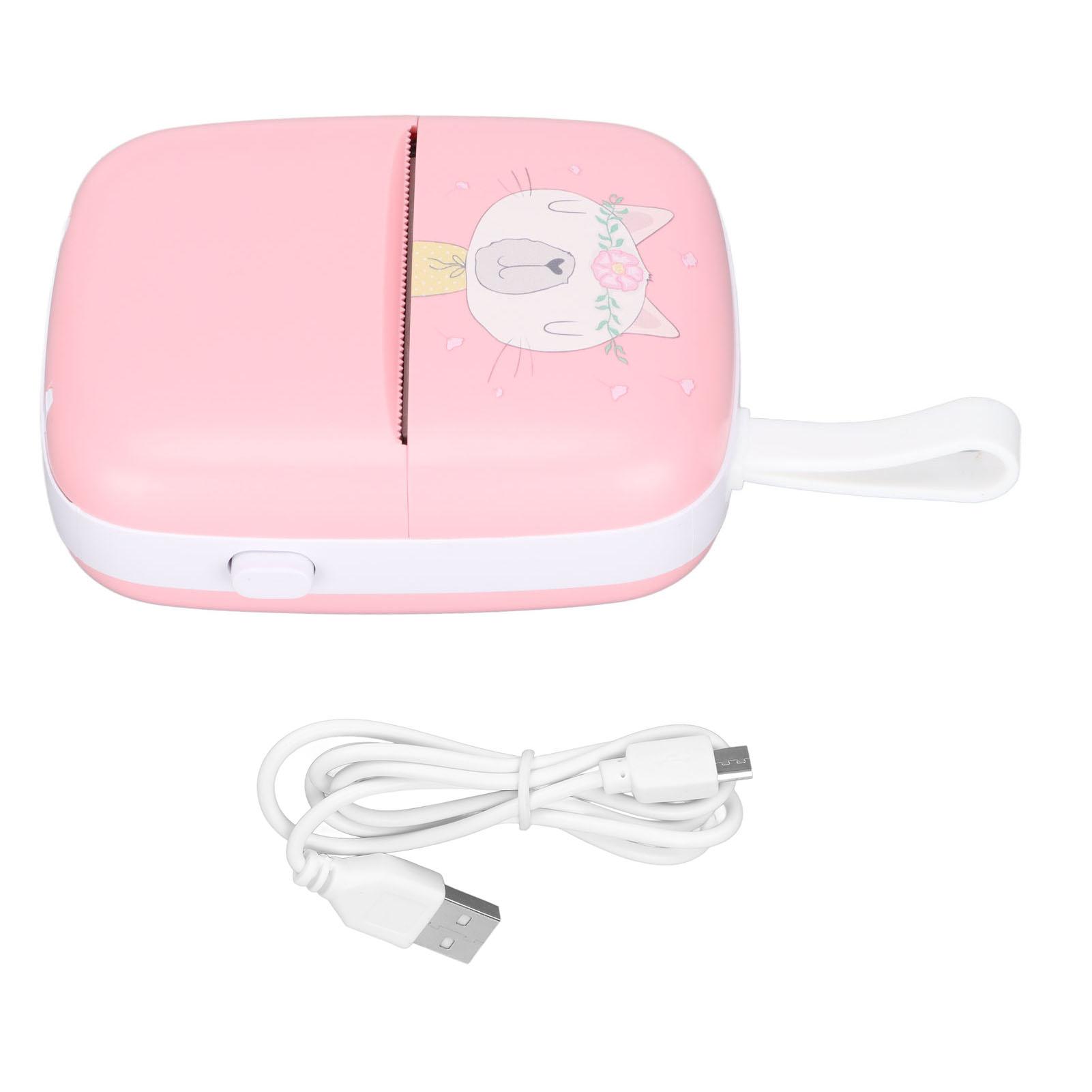 

Мини-принтер с разрешением 200 точек на дюйм Экологичный термопечатающий фотопринтер