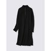 Gu By Uniqlo Rib Button Neck Dress Ul