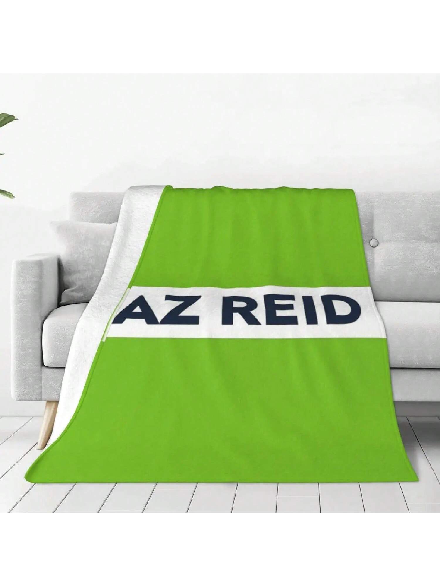 Naz Reid Minnesota  Basketball Blanket Fleece Sofa Throw Blankets For Couch Bedding Office Throws Bedspread Quilt 75X95CM серый