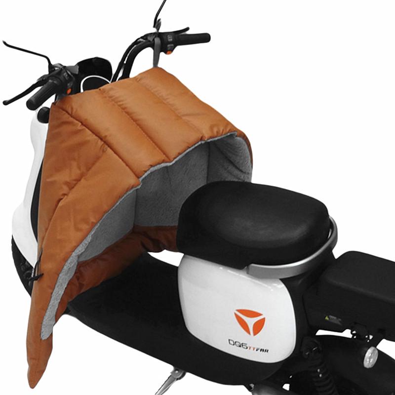 Electric Car & Motorcycle Winter Windshield Quilt - Thickened Velvet Leather Normal