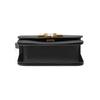 Tory Burch Eleanor Double T Gold Logo Flap Leather Crossbody Shoulder Bag Small Women Bags Black 147831-001