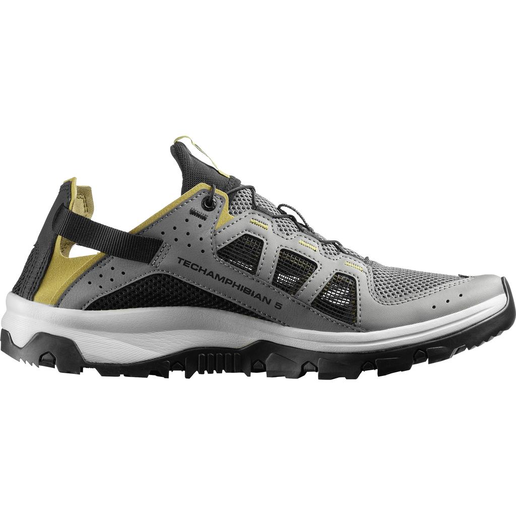SALOMON Techamphibian 5 Fabric Waterproof And Breathable Quick Dry Grip River Trekking Shoes Men's 492277