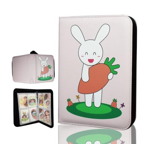 

Crystalikes 4-Pocket Waterproof Trading Card Binder, Double-Sided Card Sleeves for Trading Cards and Game Cards