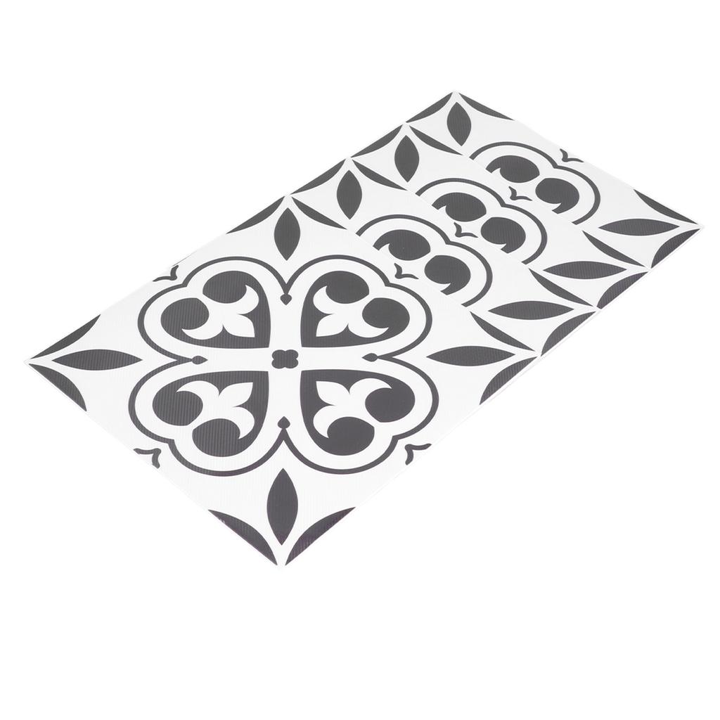 4 Stück DIY Wandaufkleber Wasserdicht Selbstklebend Bodenaufkleber für Zuhause Badezimmer Schlafzimmer