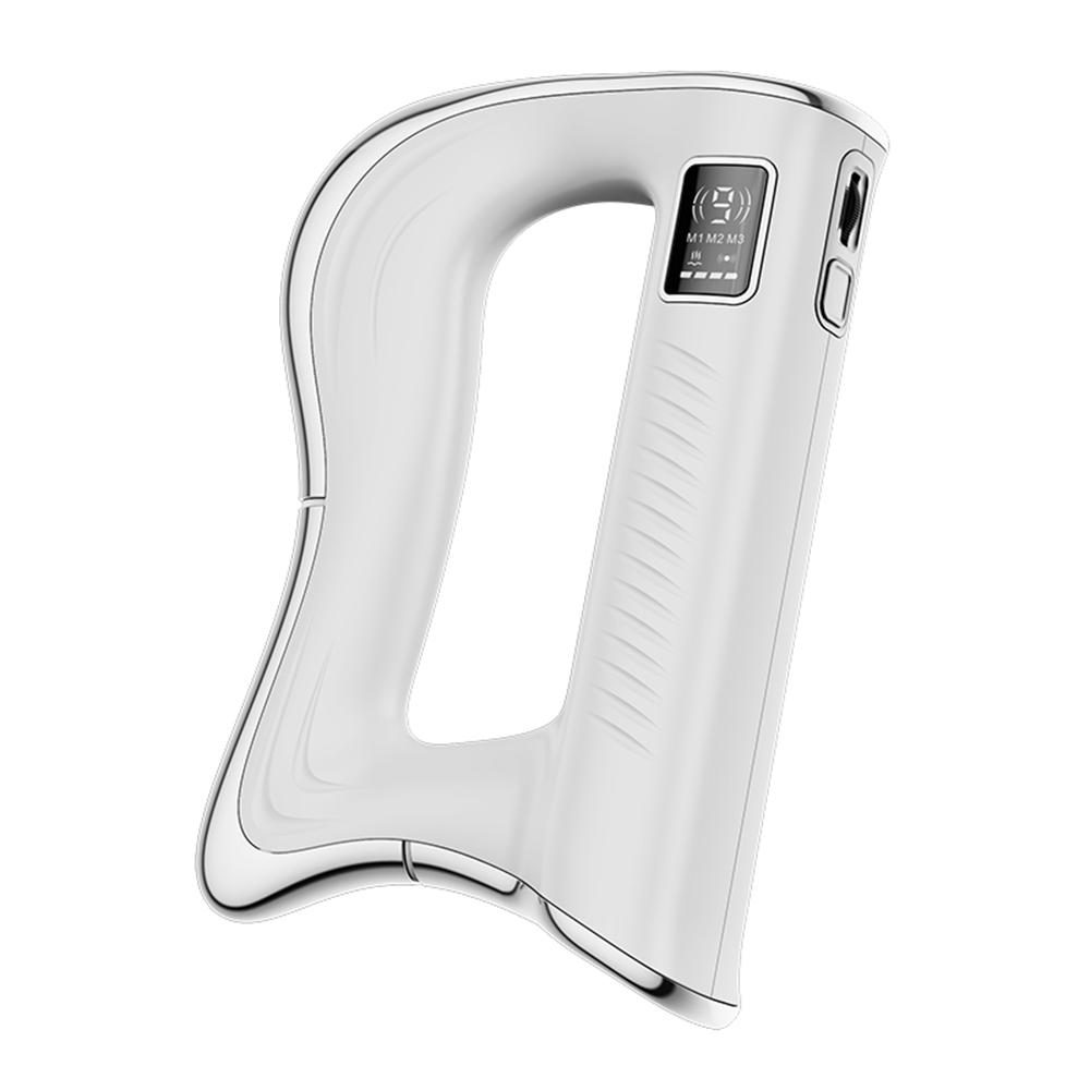 

Електричний фасціальний масажер для тіла, масаж м язів, фасціальний скребок, фасціальний ніж, фітнес, вібрація, розслаблення м язів, ліфтинг тіла, масажне лезо білий