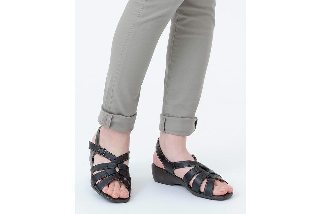 Backband Sandals BB5475 M Black 1 Pair [Pansy] Women's /