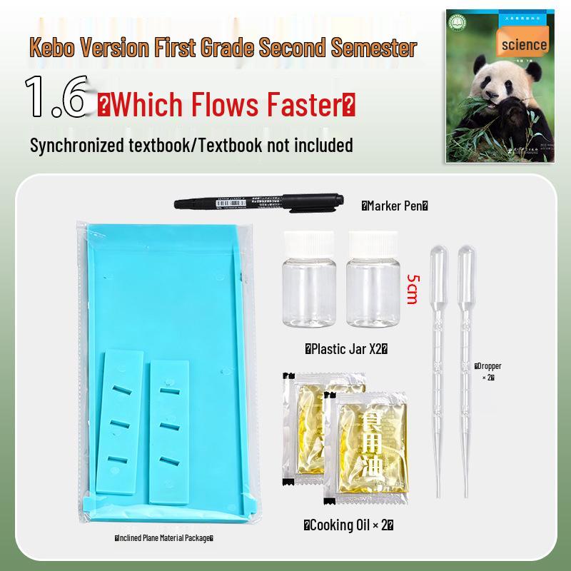 First Grade Elementary Science Experiment Kit: Flow Speed Board