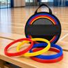 12 Pieces PP Agility Training Hoop 50 Cm Diameter for Sports Teams, Students
