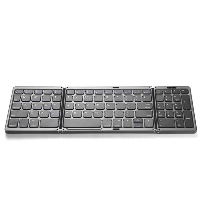 OLOEY Tri-fold Wireless Bluetooth Keyboard with Touchpad