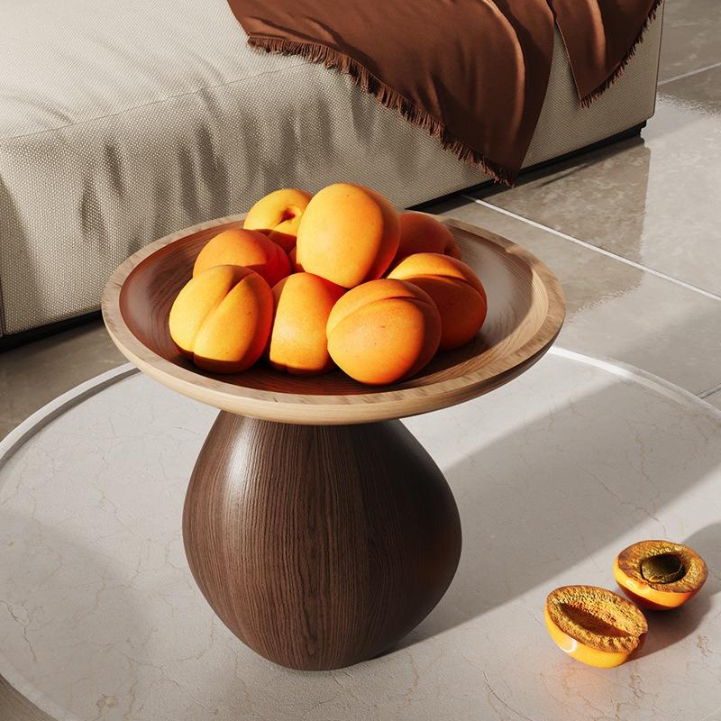 Pinecone Tray Resin Handicrafts Abstract Mushroom Desktop Storage Container Fruit Platter Candy Bowl Home Decoration Accessories