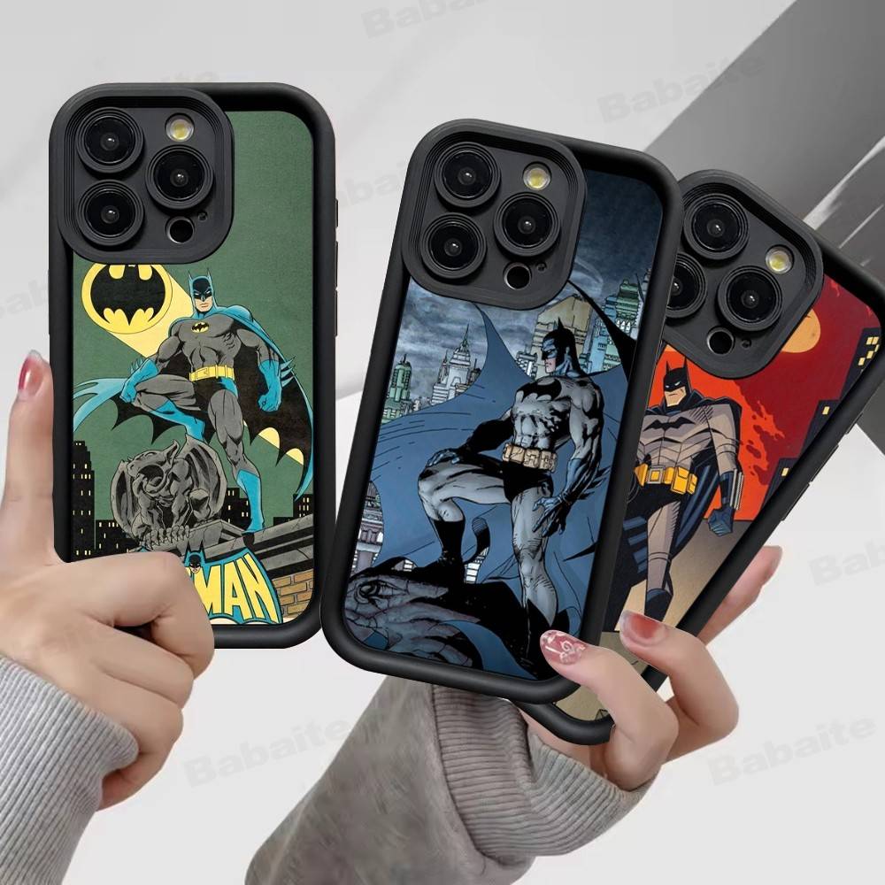 W-Batmans-r Phone Case For IPhone 17 16 15 14 13 12 11 Pro Max Plus Mini Luck Cover