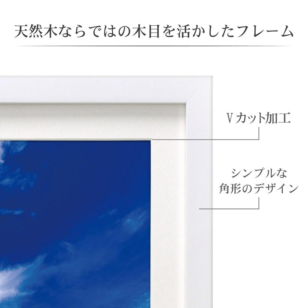 Hakuba Frame MM-01 A3 Wooden Frame with Acrylic Plate White FWMM01-WTA3