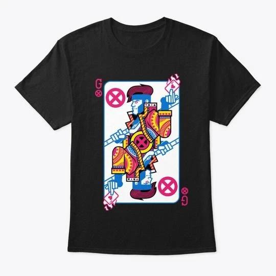 Gambit 100% Cotton T-shirt Mens Tees Top Made in the USA T-Shirt Tee Top Unisex S
