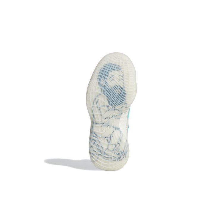 Adidas Harden Vol. 5 Fabric Durable Low-Top Kids Basketball Shoes Kids Basketball Shoes White Green Red FZ5454