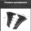 Carbon Fiber Car ABS Shark Gills Side Fender Air Vent Sticker Trim For Mercedes Benz New B/C/E A Class C200L GLC GLK New CLA GLA