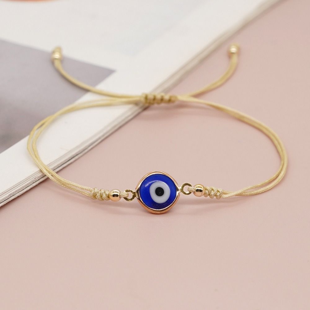 Pulseras Lucky Red Rope Greek Eye Fortune Bracelet Cute Demon Eye Bracelet  Girls