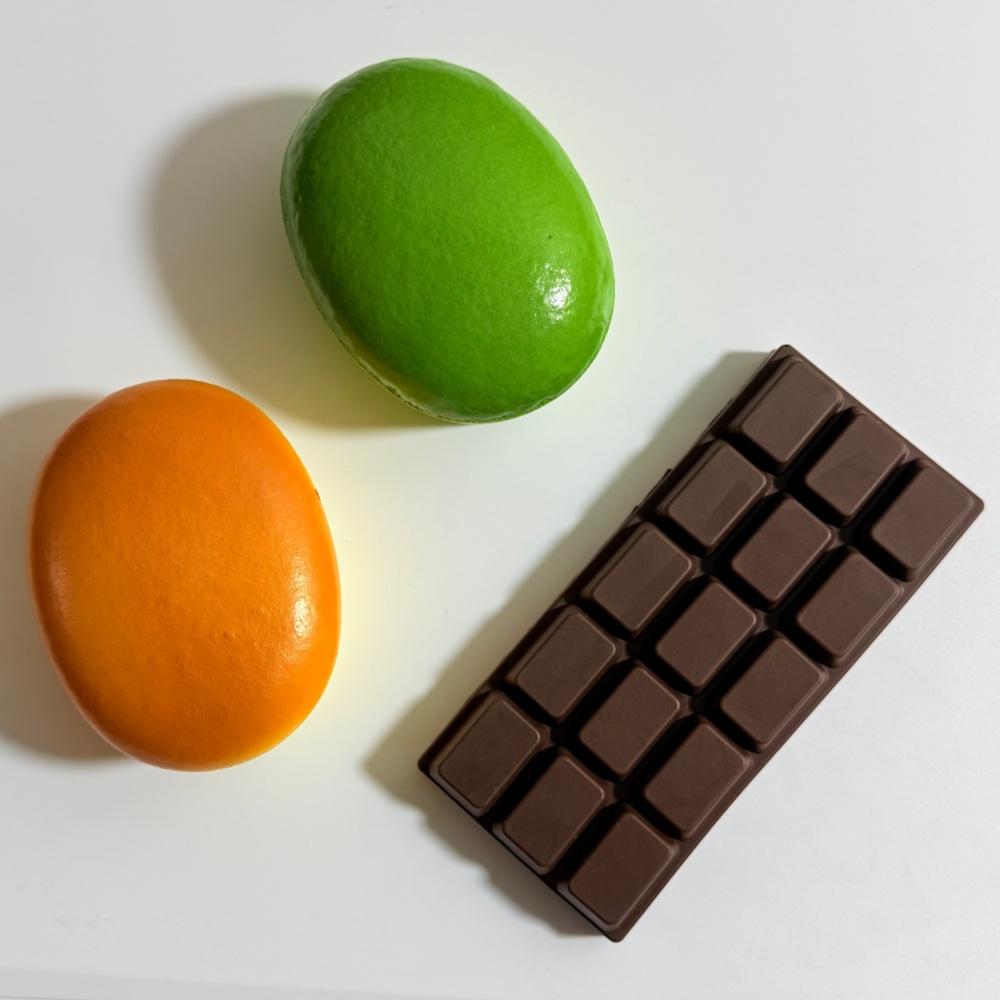 Stress Relief Toy Squishy Simulation Bread Chocolate Ball Super Slow Rebound Decompression Fidget Toy Anxiety Relief
