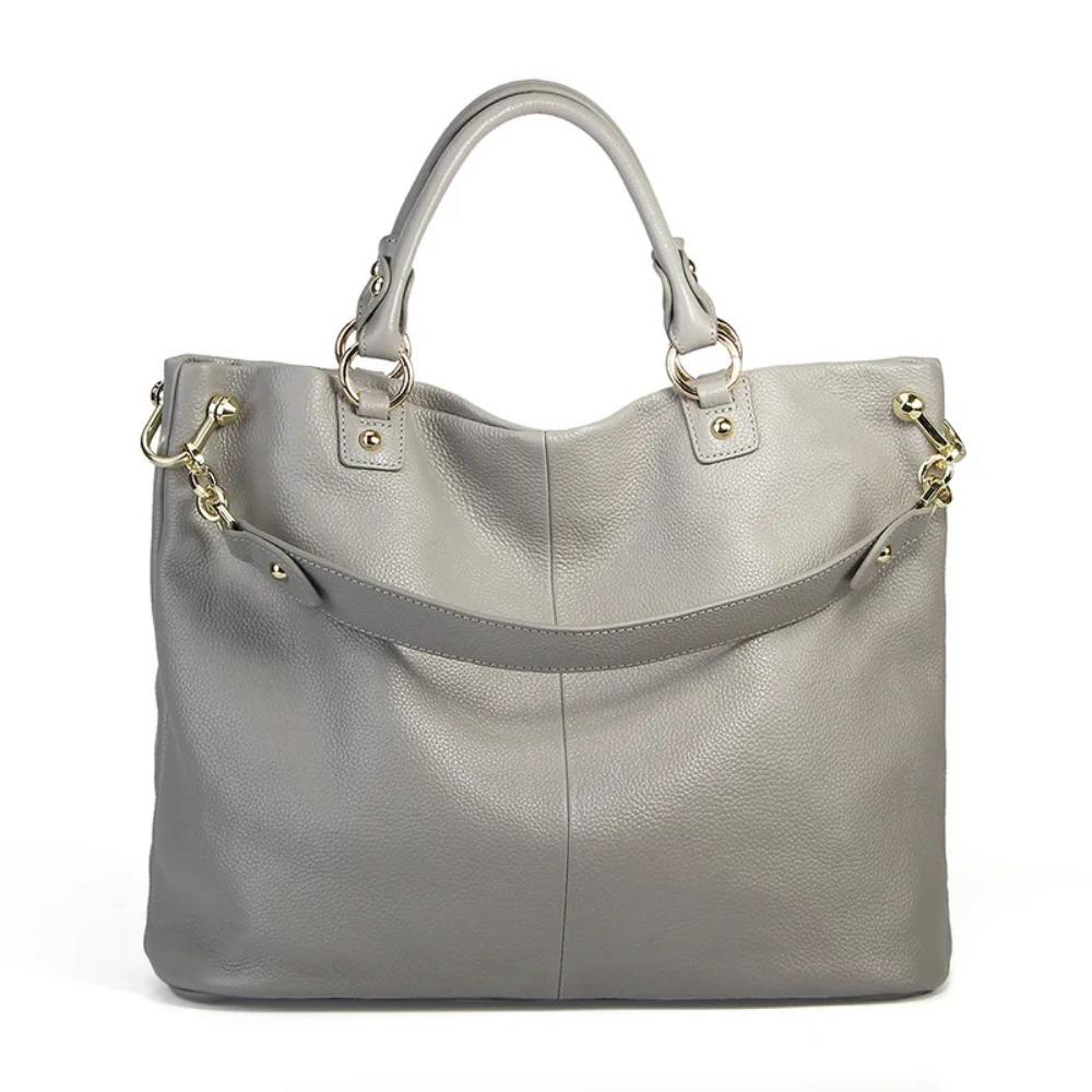 2025 New Genuine Leather Women's Handbags New First Layer Cowhide Shoulder Crossbody Bag Large Capacity Messenger Tote Bags