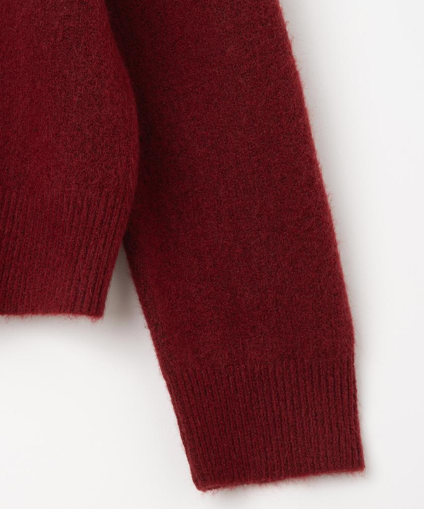 MILLO ARCHIVE Crop Move V-Neck Cardigan [Red]