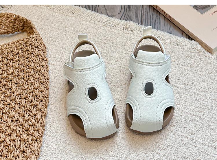 Summer Boys' & Girls' Toddler Sandals - Anti-kick, Functional Baby Walker Shoes