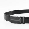 Black Film Buckle Men's Belt Two Layer Cowhide Automatic Buckle Casual Business Men's Trousers Belt Trendy