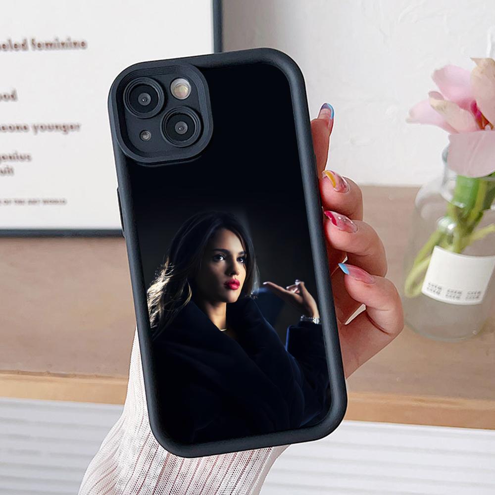 

Fashion Eiza Gonzalez Thicken TPU Mobile Phone Case for iPhone 17 16 15 14 13 12 11 Air Pro Max Plus Colorful Cover iPhone 16 Plus