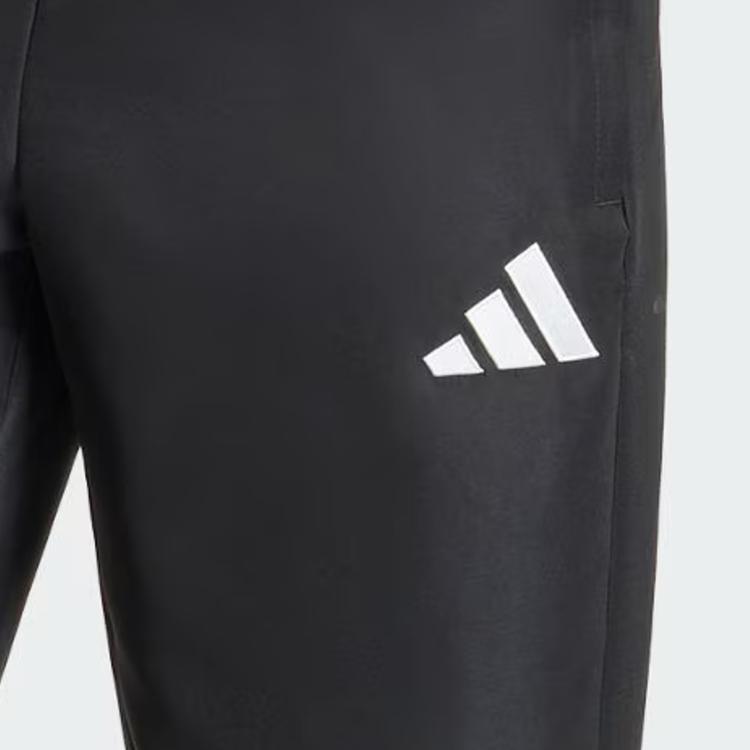 adidas Soccer Bottoms Men's Black/White Moderate JZ9127