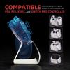 PlayVital Metallständer für PS5 und PS4, universeller Desktop-Display-Gamepad-Ständer für Xbox Series, Xbox-Aluminium-Metallständerhalter zur Switch-Aufbewahrung