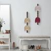 Solid Wood Wooden Hat Hanger Space-Saving Wall Mounted Hat Rack Baseball Cap Organizer  Household