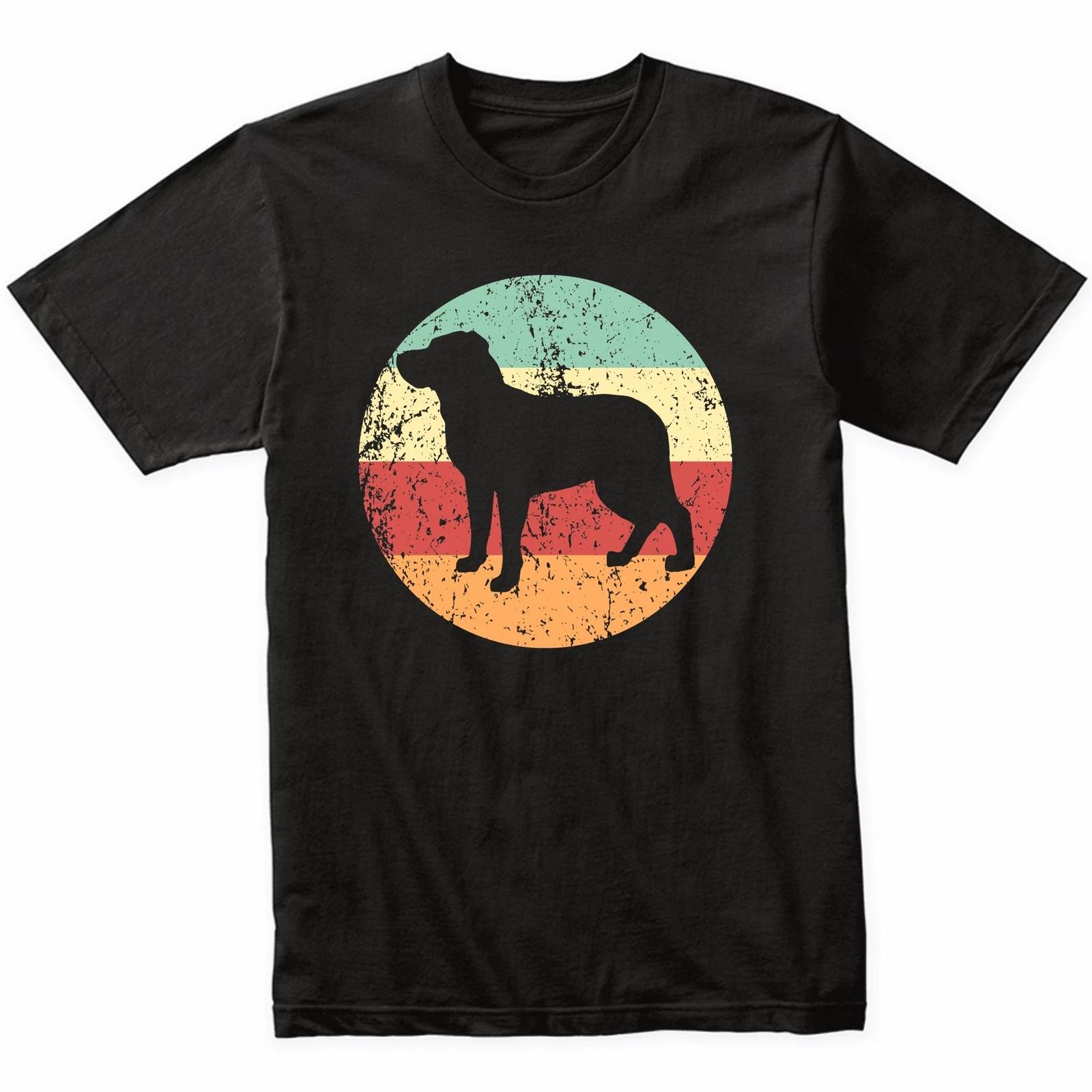 Retro Greater Swiss Mountain Dog Breed Icon T-Shirt - Retro Colors 4XL