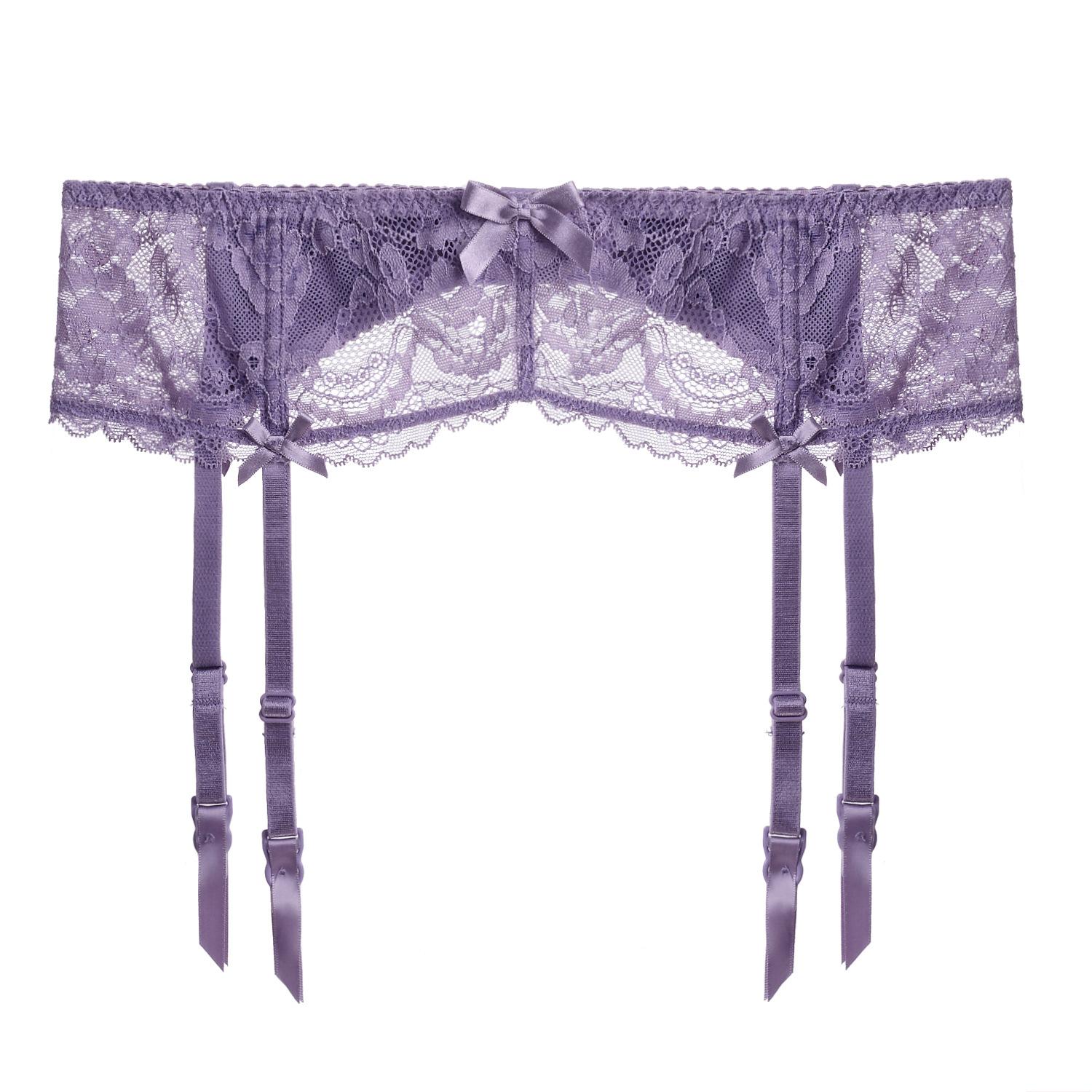 Women s Sexy Lingerie Plus Size Lace Garter Suspenders Underwear Adjustable Double Breasted Waist Belt for Stockings 0369