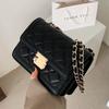 Internet celebrity chain bag women's popular new fashion versatile shoulder messenger small square bag
