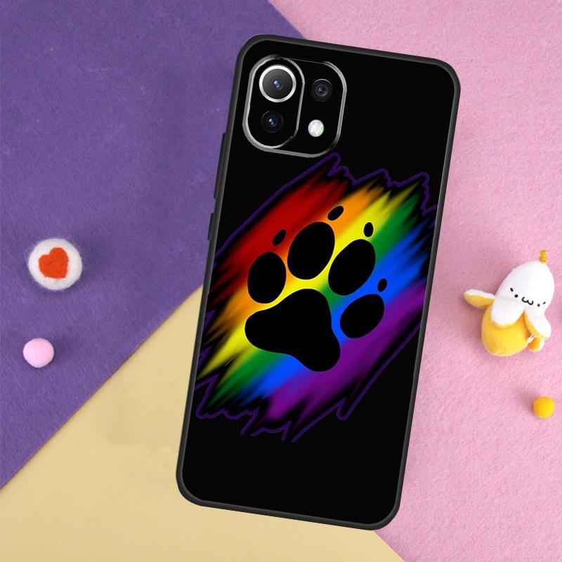Cat Dog Paw Design Case For Xiaomi 13T 11T 12T 14T Pro 13 14 15 Ultra POCO X7 Pro X3 X5 X6 F5 F6 M6 Pro Cover