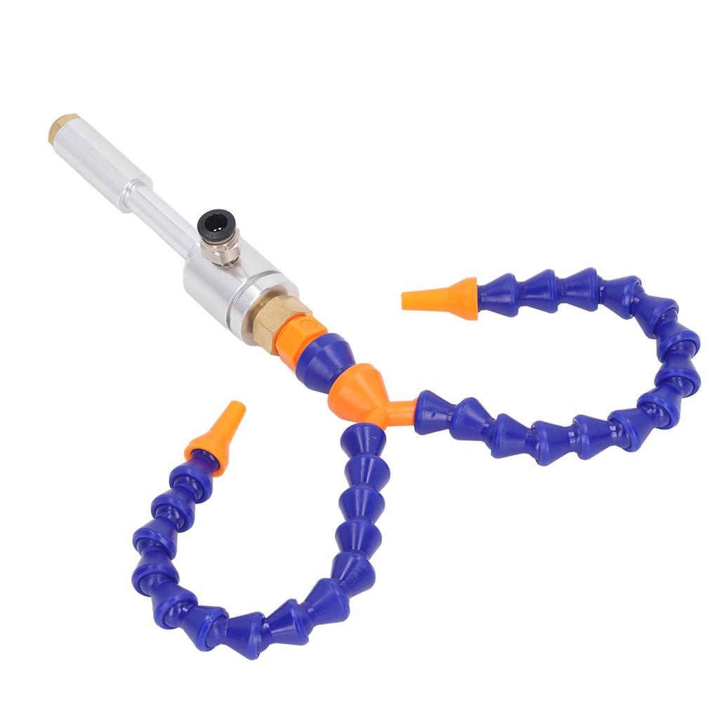 3 Pcs Set Cold Air Cooling Gun 7 Bar 520BTU Dual Head Universal Tube Aluminum Alloy Vortex Air