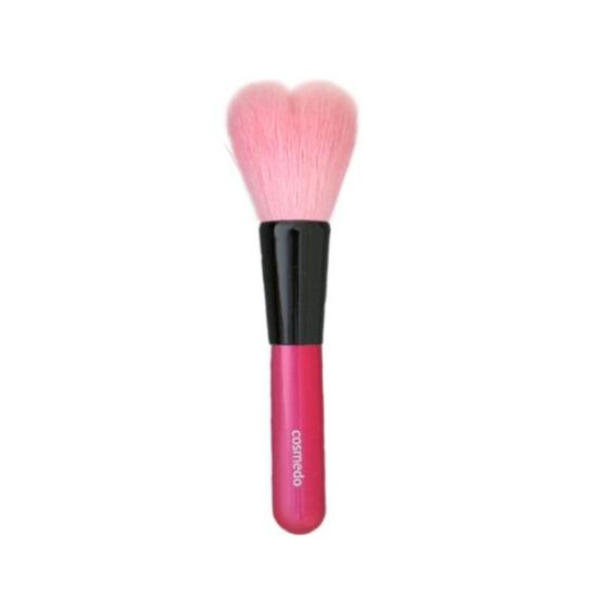 

Takumi no Makeup Brush Cosmedo Kumano Brush Cheek Brush Heart-shaped (H-015P) рожевий