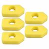 5pcs Yellow Air Filters for Briggs Stratton 698369 5088D 5088H 5086K 4216 5099