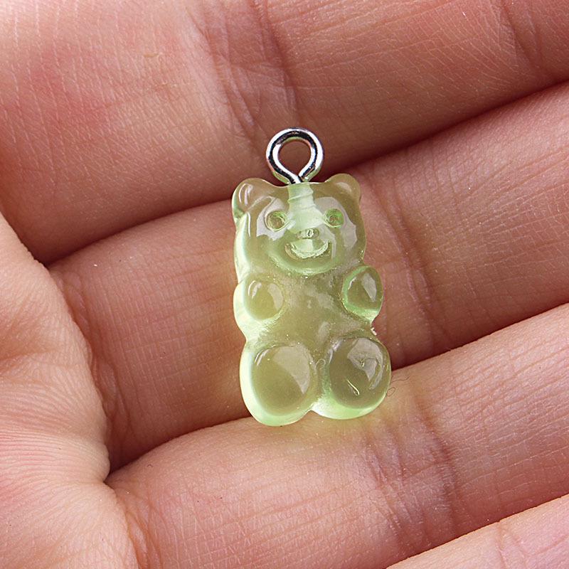 Little Bear Resin Keychain & DIY Jewelry Accessories