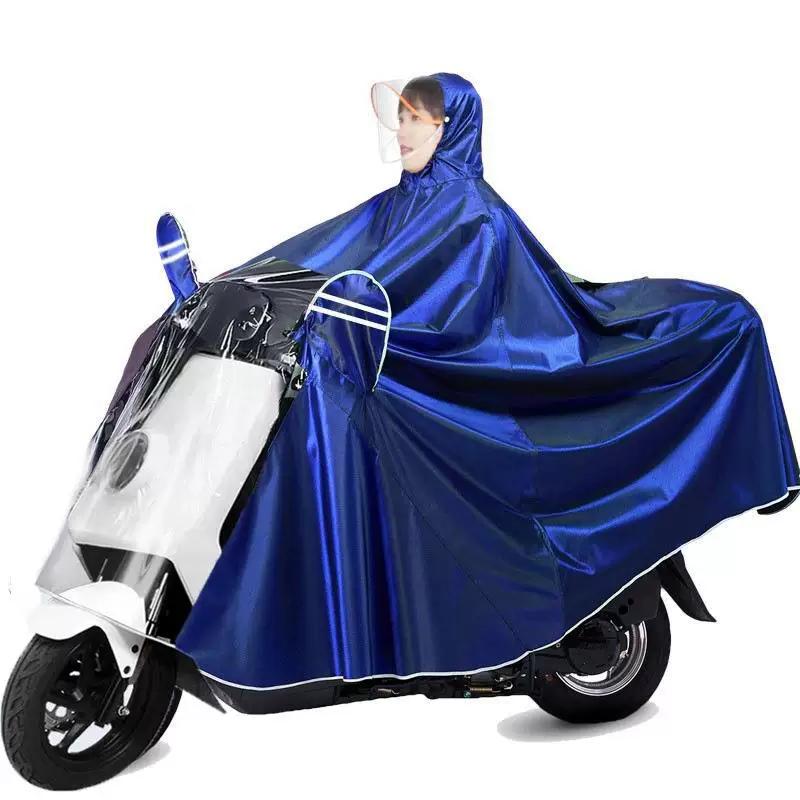 Impermeabile per Motociclette e Scooter Elettrici, Spesso e Antitempesta, per Adulti, Monoposto o Biposto, Personalizzabile