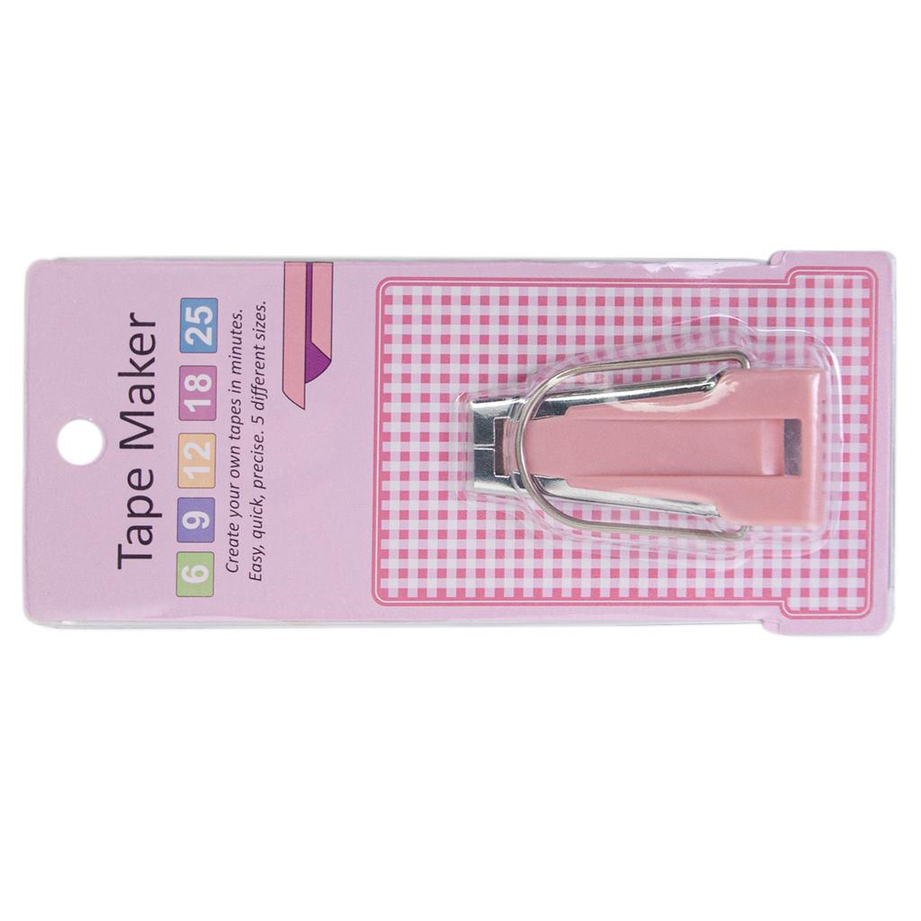 Bias Tape Maker Fabric Tape Maker Tool 6mm 9mm 12mm 18mm 25mm 5 Sizes Quilting Tool Sewing Quilting Bias Binding Maker