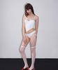 VINAJ Over Long Ribbon Low Bikini Panties (White)