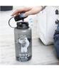 Pine Create Relaxing Gorilla Bottle with Polka Dot Pattern H21 24P45241 Size Approx. 8.5