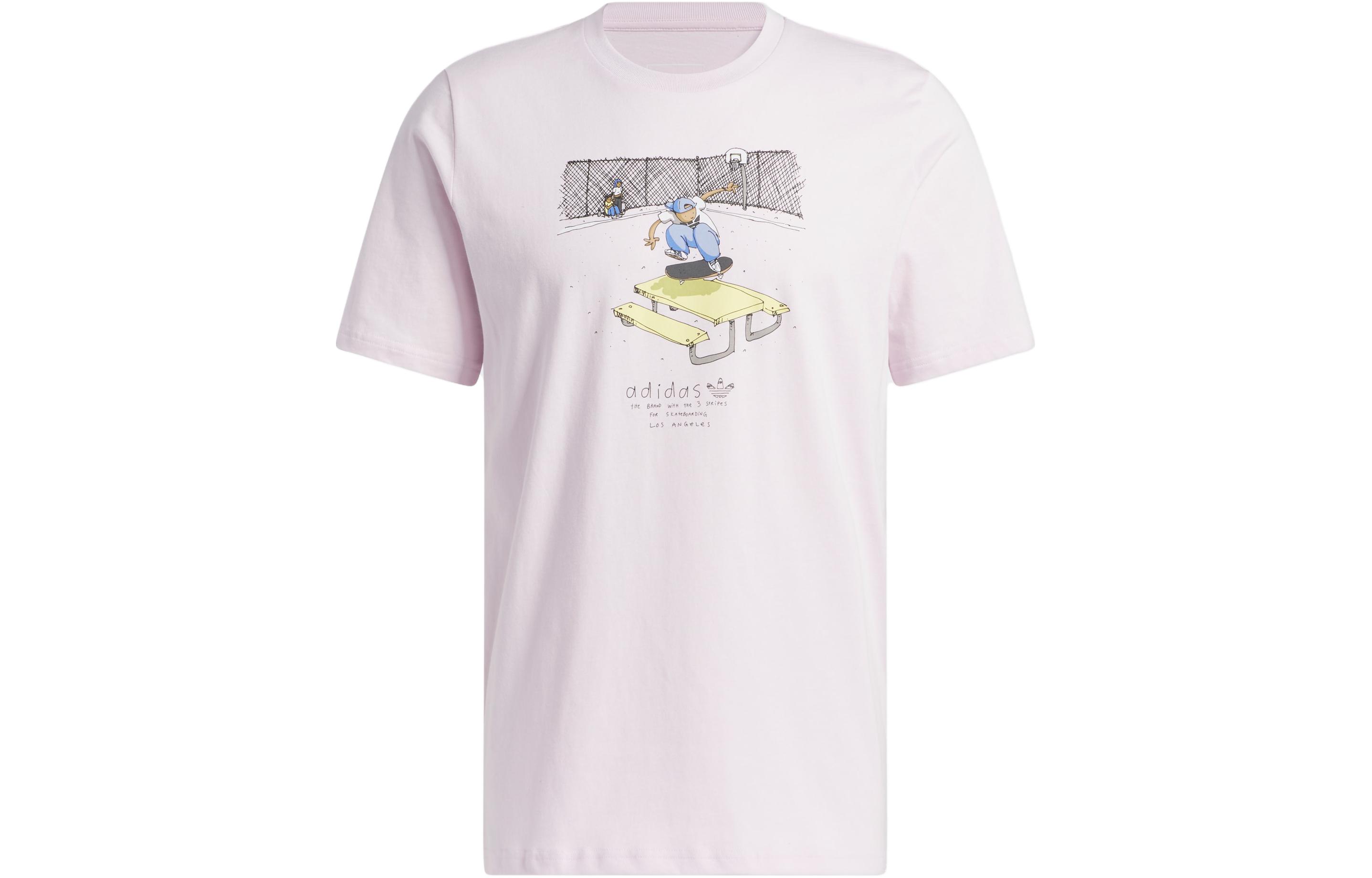 Adidas Originals T Shirt Men s Pink HA4527 L